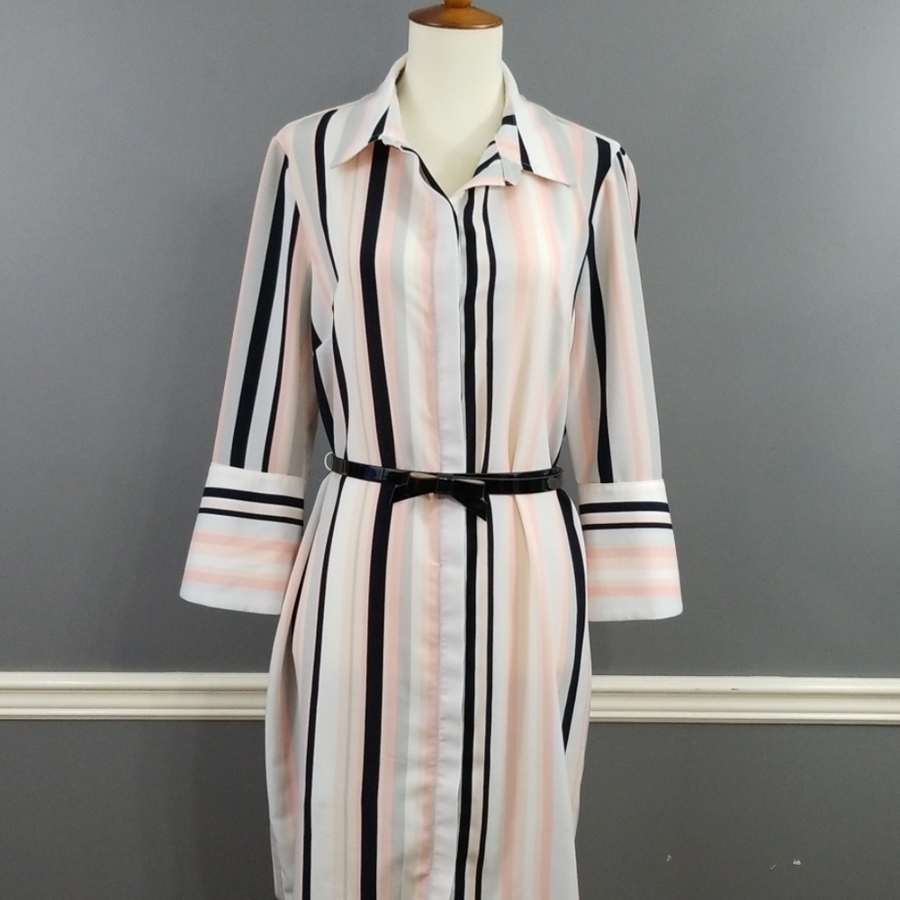 The Limited striped shirt dress - Picture 1 of 8